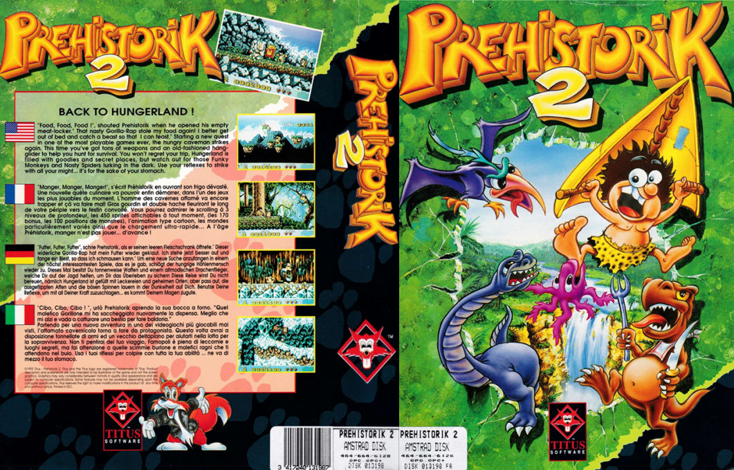 Prehistorik 2 — box-texture (EU)