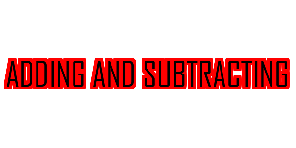 Adding And Subtracting — wheel-hd (SS)