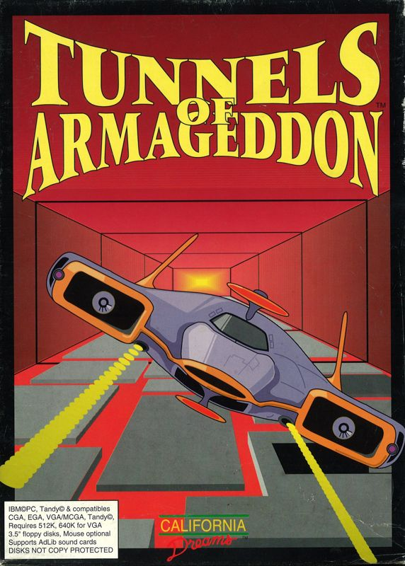 Tunnels Of Armageddon — box-2D (EU)