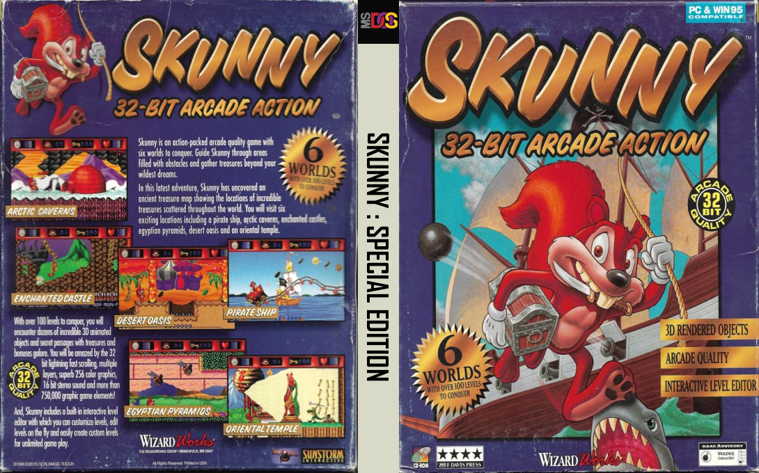 Skunny - Special Edition — box-texture (US)