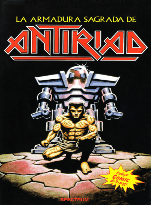Sacred Armour Of Antiriad, The — box-2D (SP)