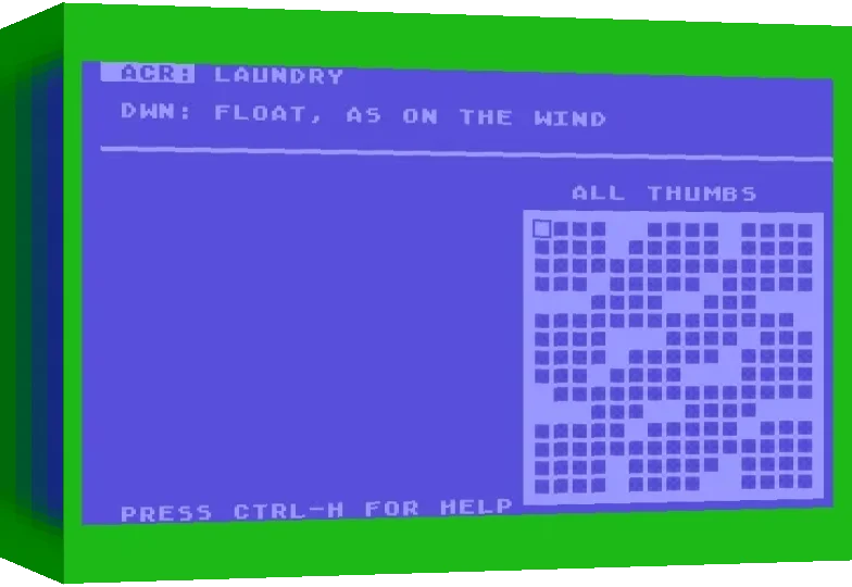 Computer Crosswords - The New York Times - Volume 2 — box-3D (WOR)