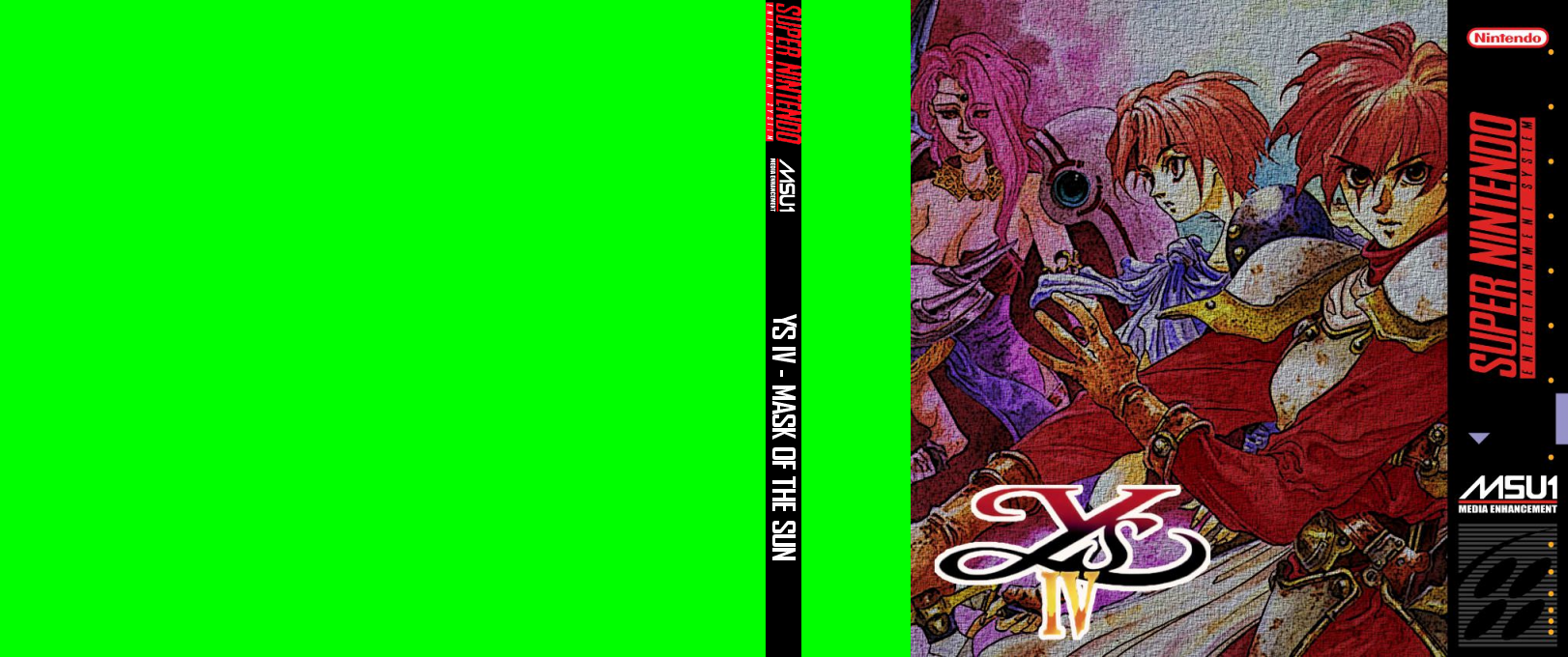 Ys IV : Mask of the Sun — box-texture (US)
