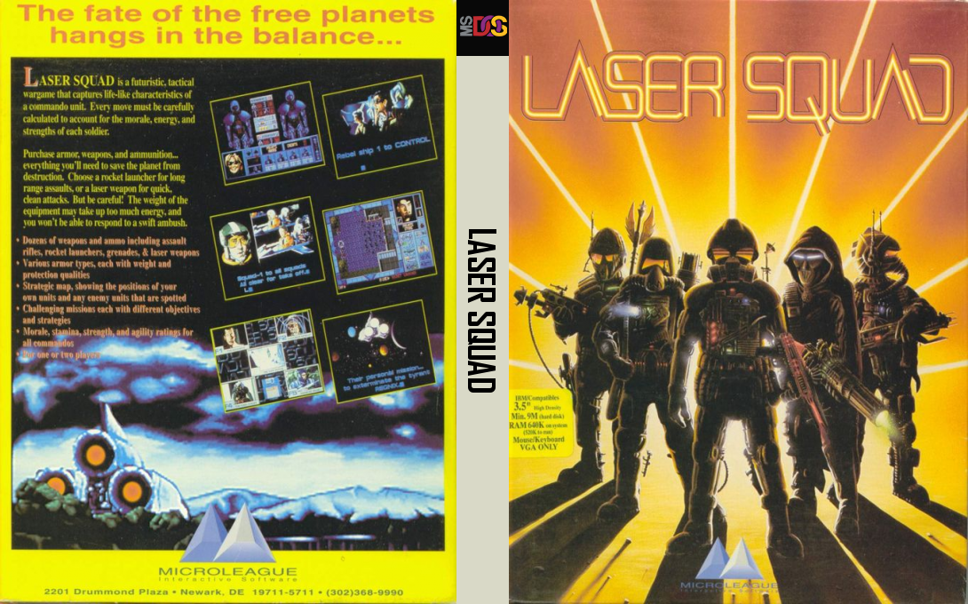 Laser Squad — box-texture (US)