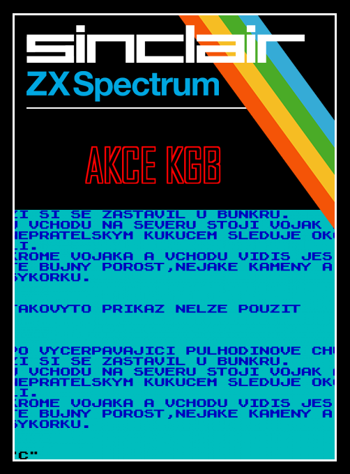 Akce KGB box art