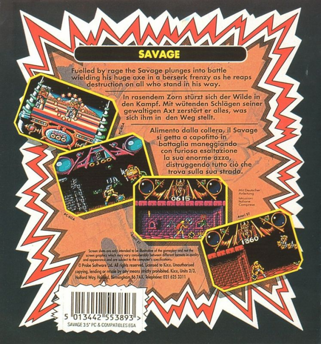 Savage — box-2D-back (EU)