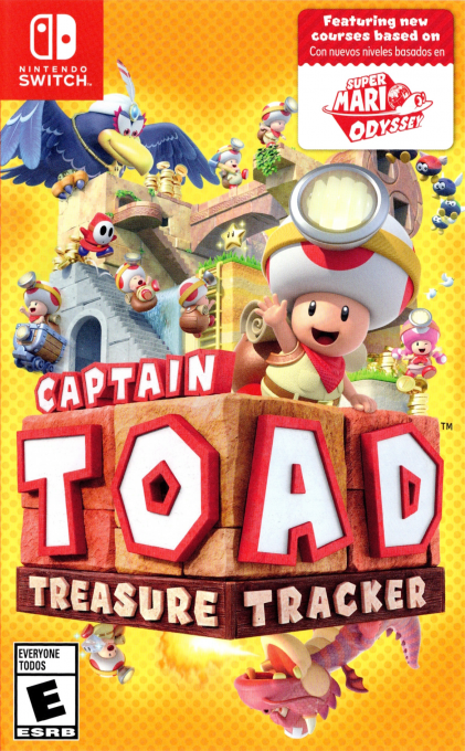 Captain Toad Treasure Tracker box art
