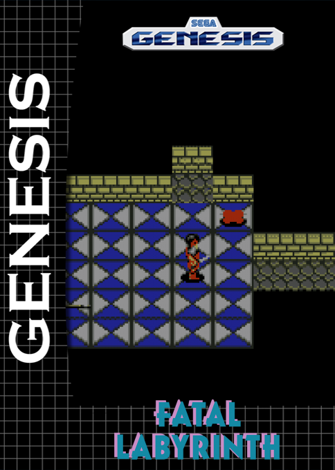 Shi No Meikyu - Labyrinth Of Death — box-2D (SS)