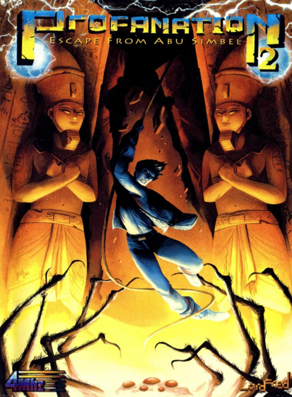 Profanation 2 - Escape From Abu Simbel box art