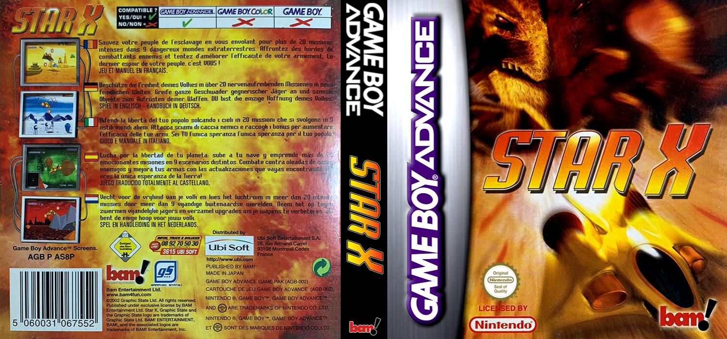 Star X — box-texture (EU)