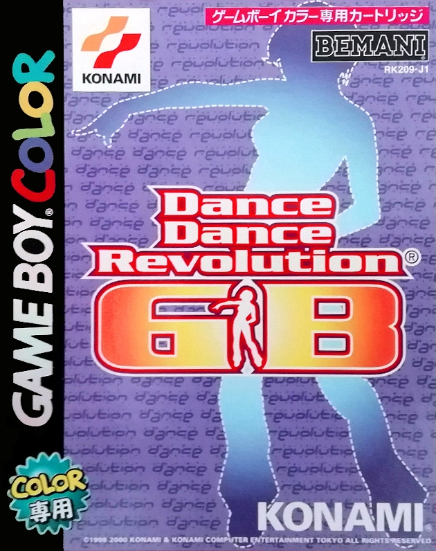 Dance Dance Revolution Gb box art