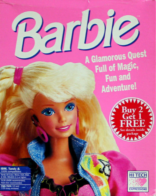 Barbie box art