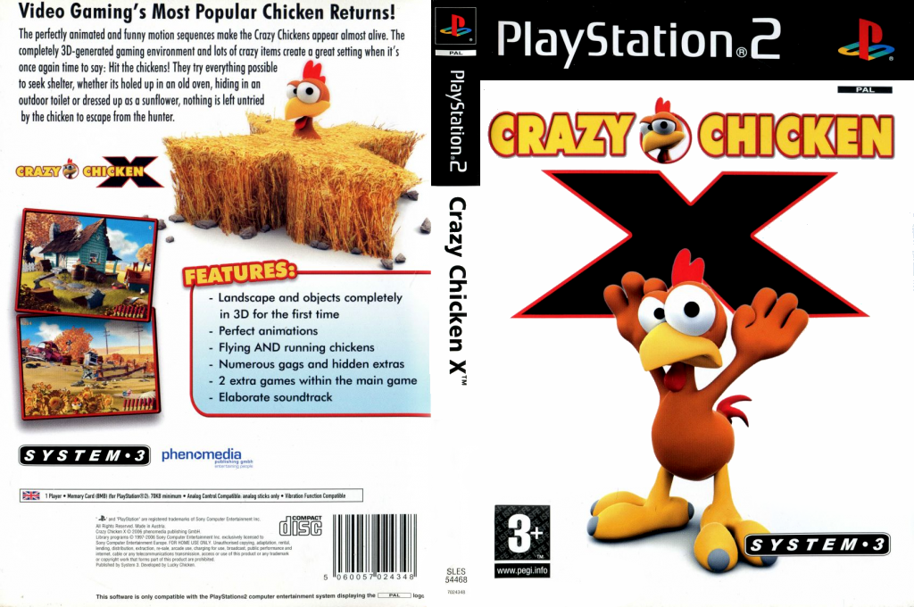 Crazy Chicken X — box-texture (EU)