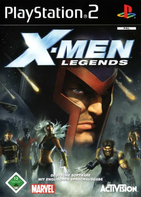X-Men Legends — box-2D (DE)