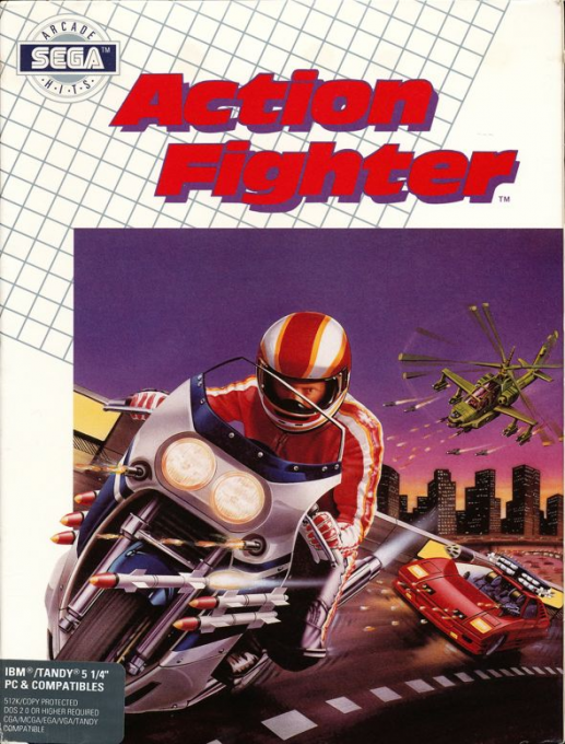 Action Fighter box art