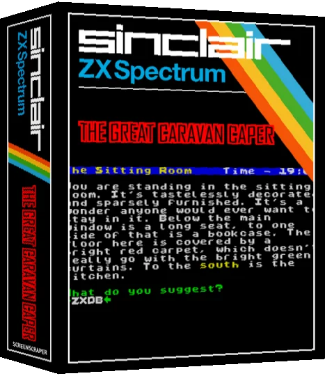 The Great Caravan Caper — box-3D (SS)
