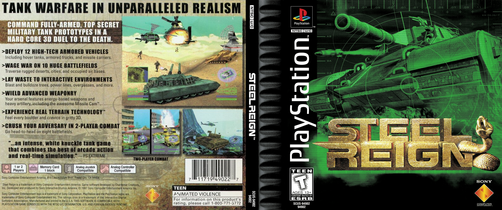 Steel Reign — box-texture (US)