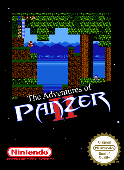 The Adventures of Panzer 2 — box-2D (SS)