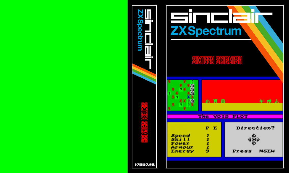 Sixteen Skirmish — box-texture (SS)