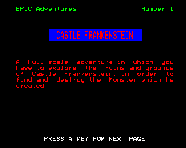 Castle Frankenstein — sstitle (WOR)