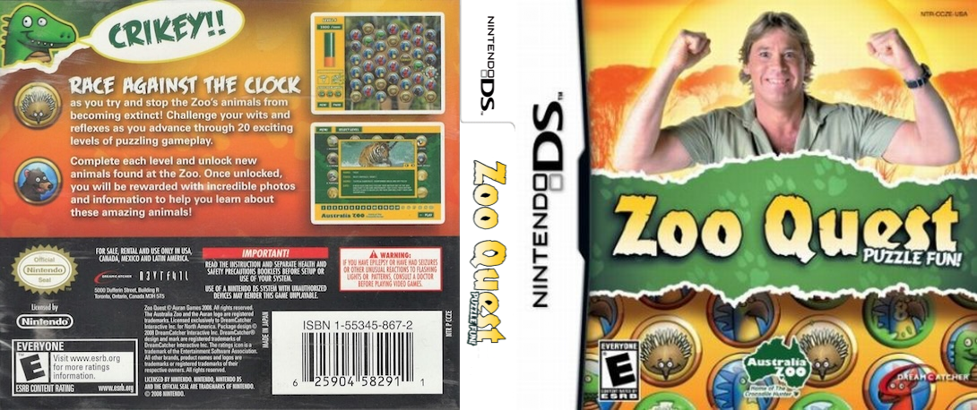 Zoo Quest - Puzzle Fun! — box-texture (US)