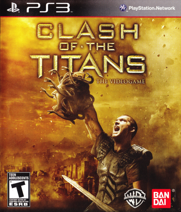 Clash of the Titans - The Videogame box art