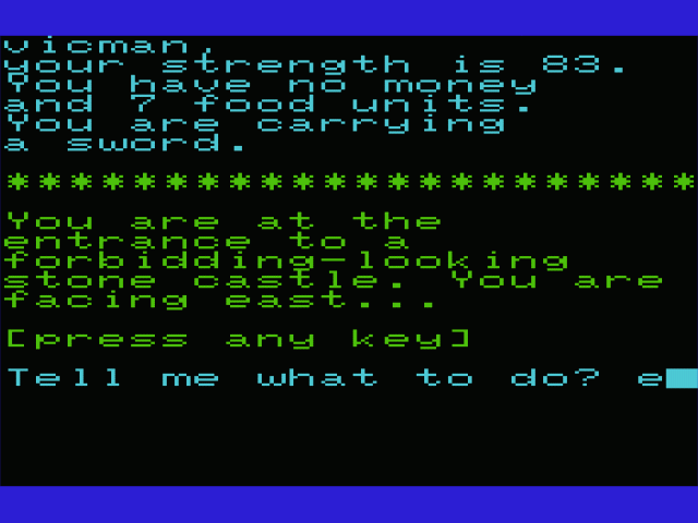 The Evil Castle — ss (WOR)