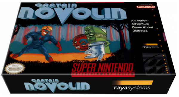 Captain Novolin — box-3D (US)