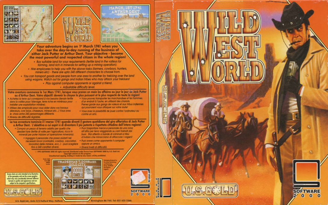 Wild West World — box-texture (EU)