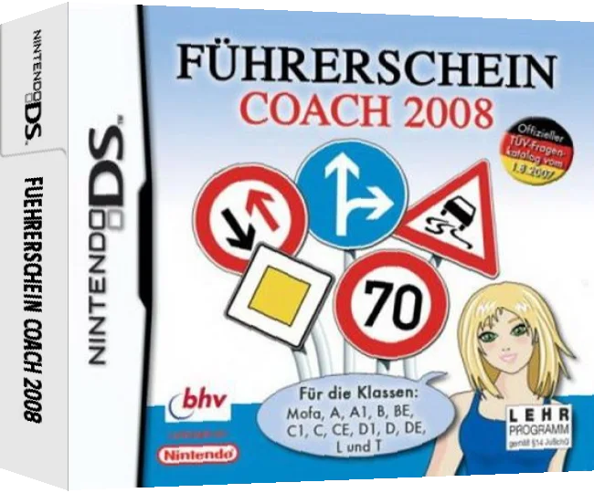 Fuehrerschein Coach 2008 — box-3D (DE)