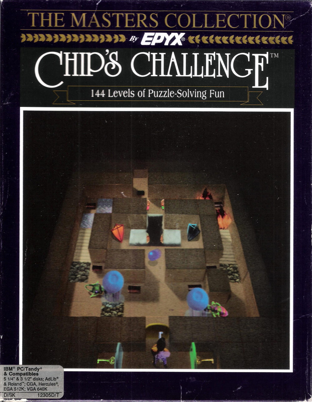 Chip's Challenge box art