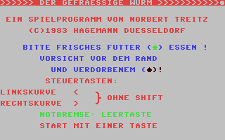 Gefraessige Wurm, Der — sstitle (DE)
