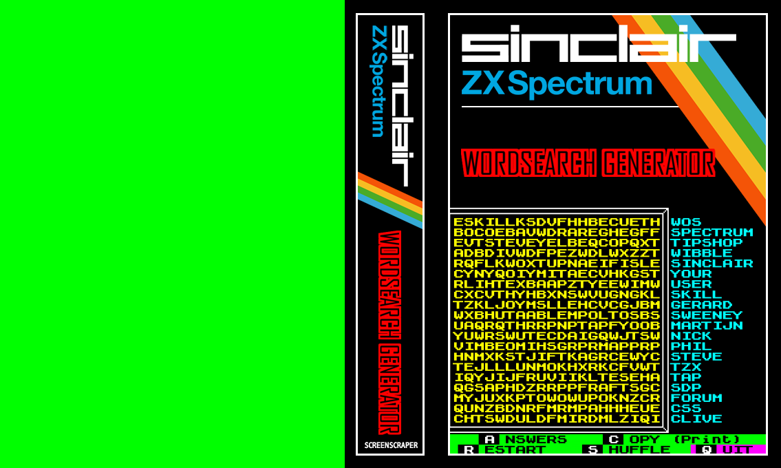 Wordsearch Generator — box-texture (SS)