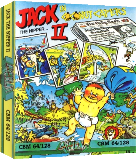 Jack the Nipper II - In Coconut Capers — box-3D (EU)