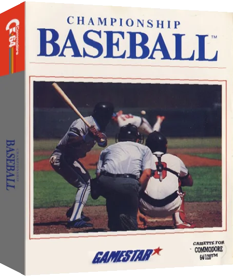 Championship Baseball — box-3D (US)