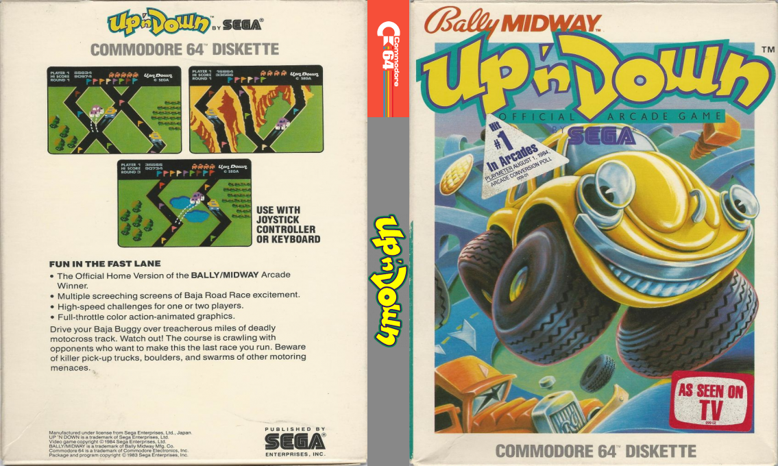 Up 'n Down — box-texture (US)