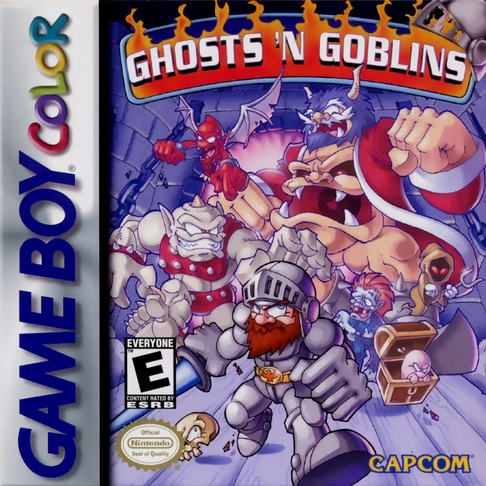 Ghosts 'n Goblins box art
