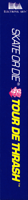 Skate Or Die - Tour De Thrash — box-2D-side (US)