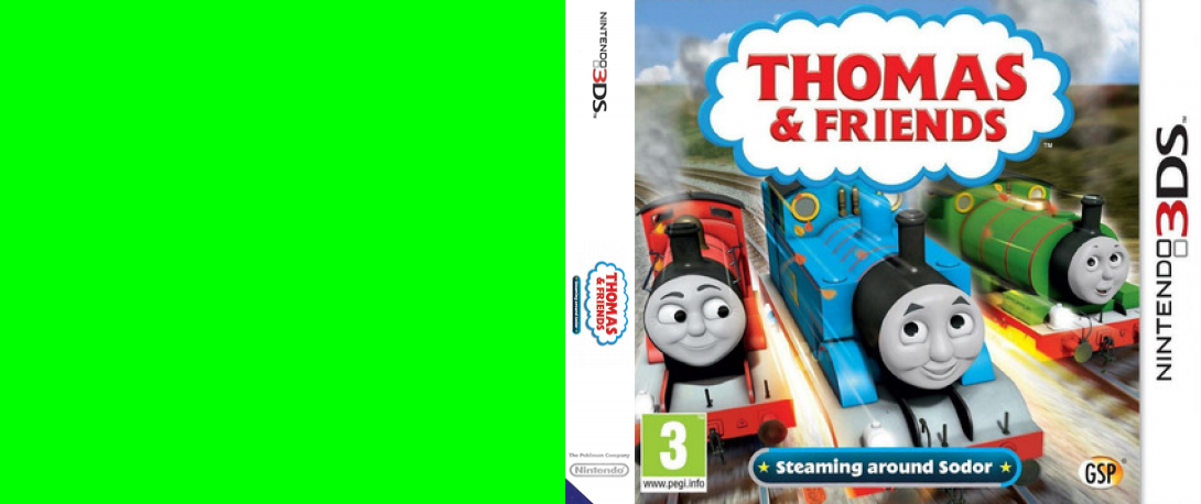 Thomas And Friends - Steaming Around Sodor — box-texture (EU)