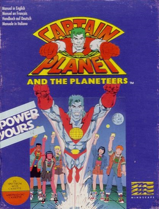 Captain Planet And The Planeteers box art