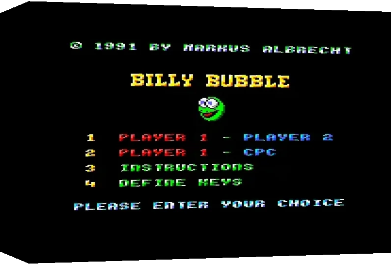 Billy Bubble — box-3D (WOR)