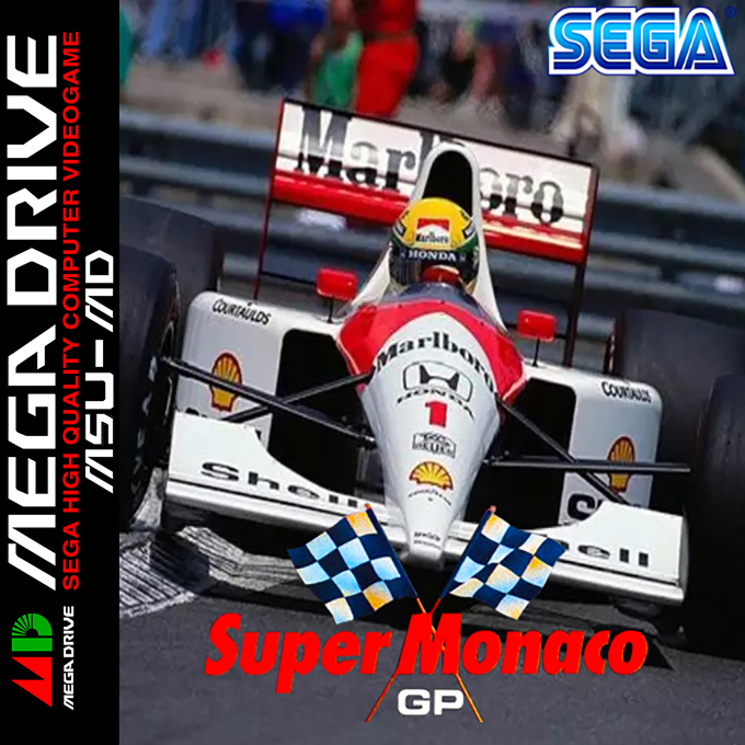 Super Monaco GP box art
