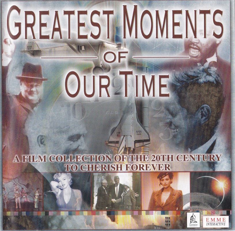 Greatest Moments of Our Time box art