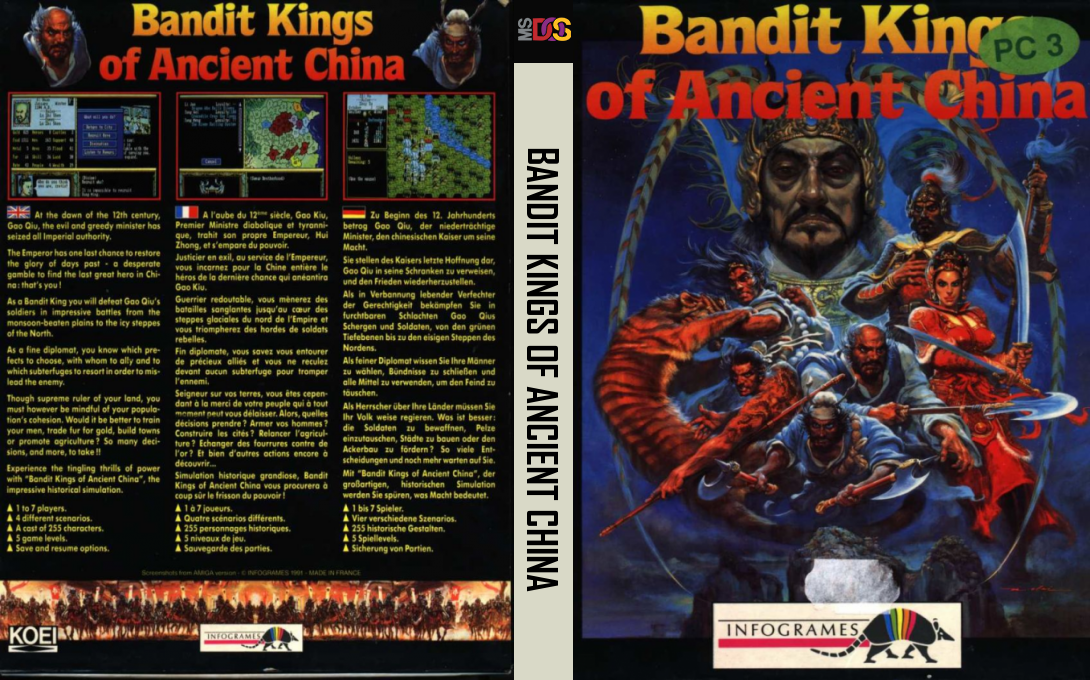 Bandit Kings Of Ancient China — box-texture (EU)