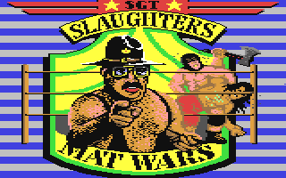 Sergeant Slaughters Mat Wars — sstitle (WOR)