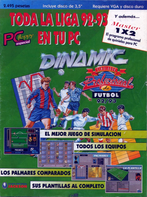 Simulador Profesional De Futbol box art