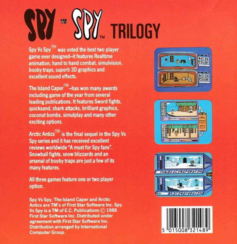 Spy Vs Spy Trilogy — box-2D-back (EU)