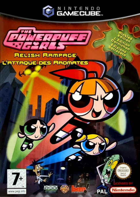 Powerpuff Girls, The - Relish Rampage - Pickled Edition — box-2D (EU)