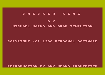Checker King — sstitle (WOR)