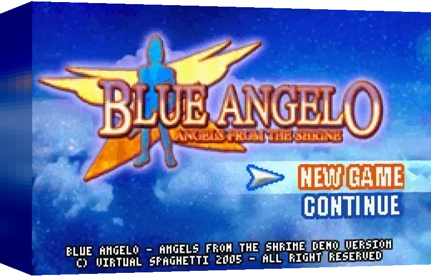 Blue Angelo - Angels from the Shrine — box-3D (EU)